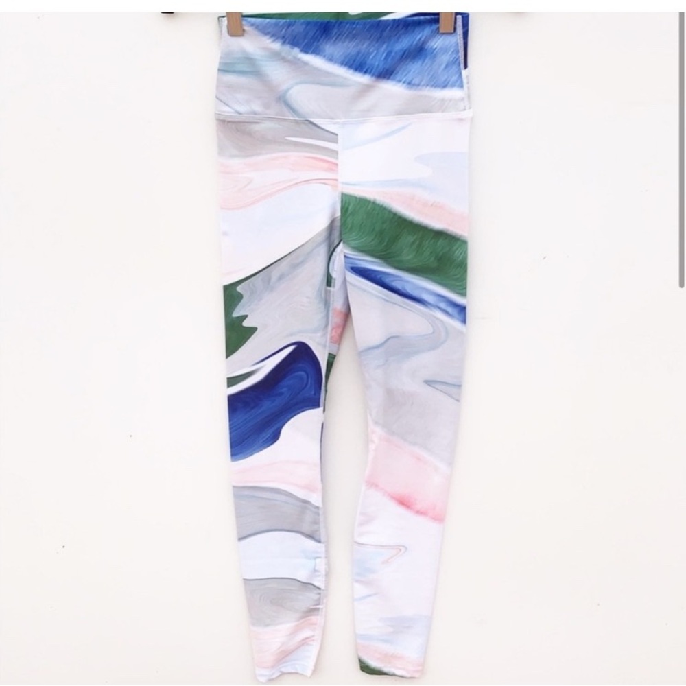 Carbon38 Marble Print Leggings